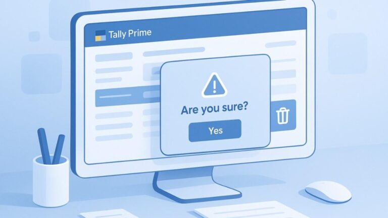 how to delete company in tally prime