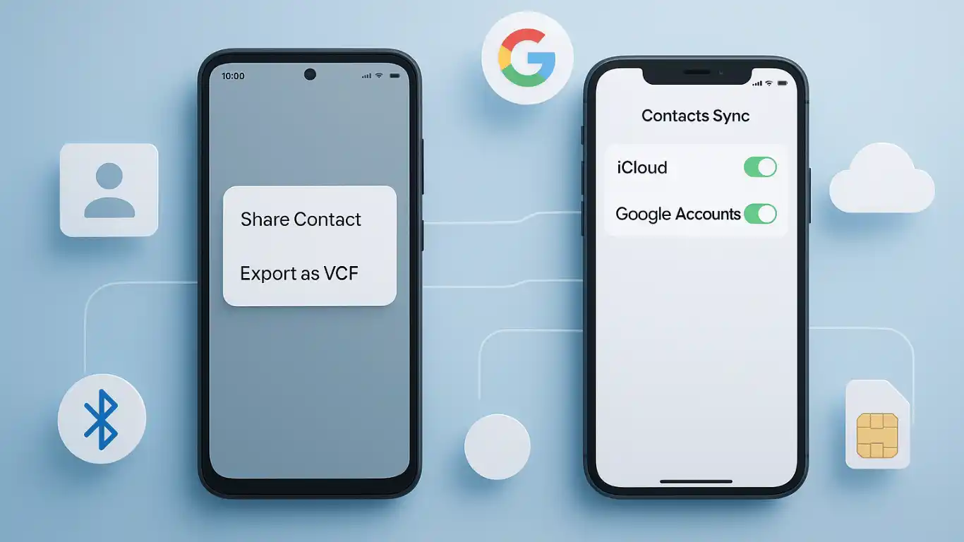 how to send contacts from one phone to another, how can i transfer contacts from one phone to another, how can i transfer contacts to my new phone,